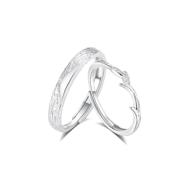 7℃ Sterling Silver Rings Unisex-0