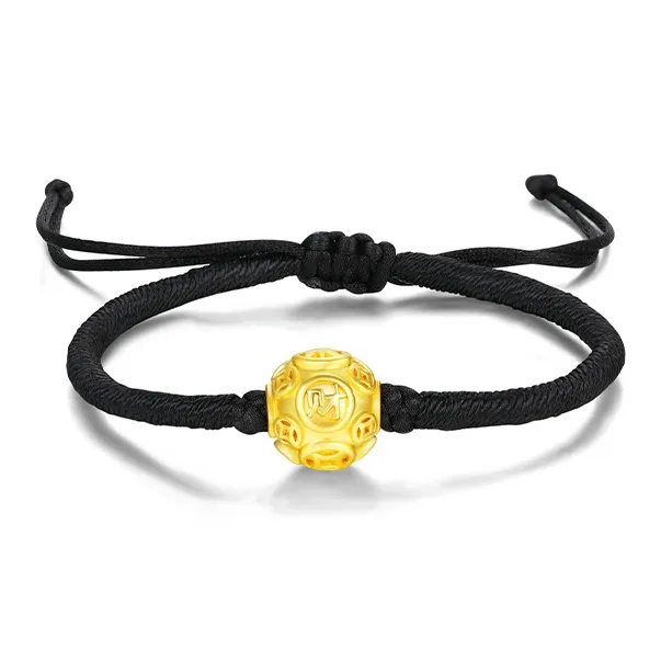 QIMEILA Copper Bracelets Men's Gold-0