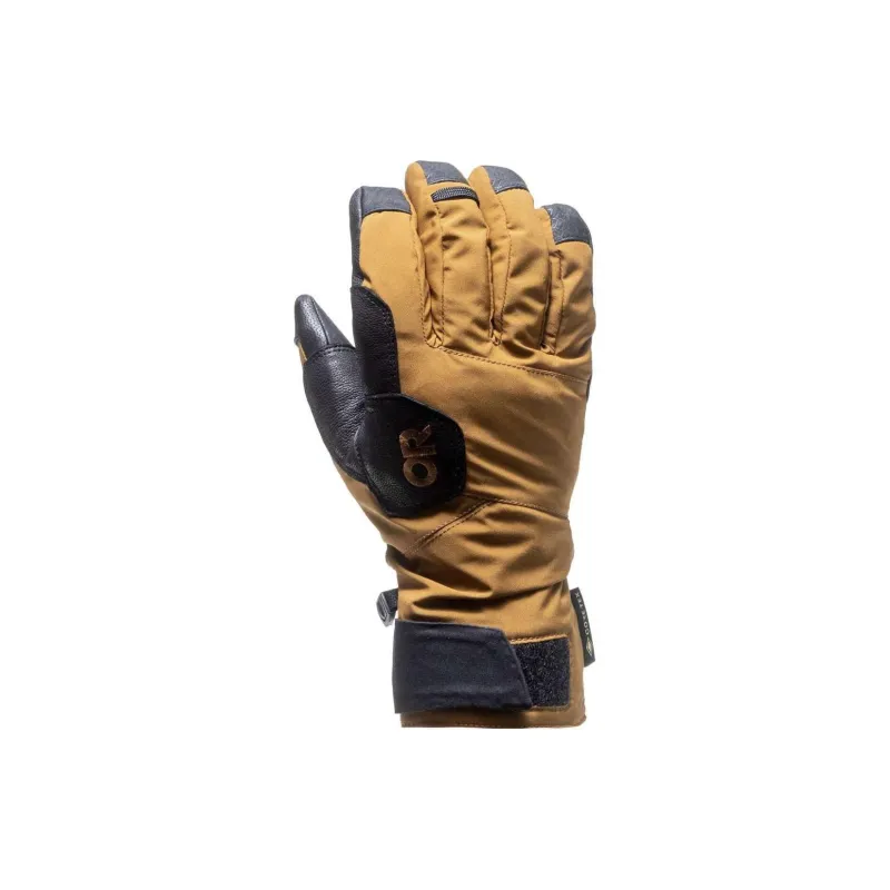 Outdoor Research Leather Sports Gloves Men's Brown-0