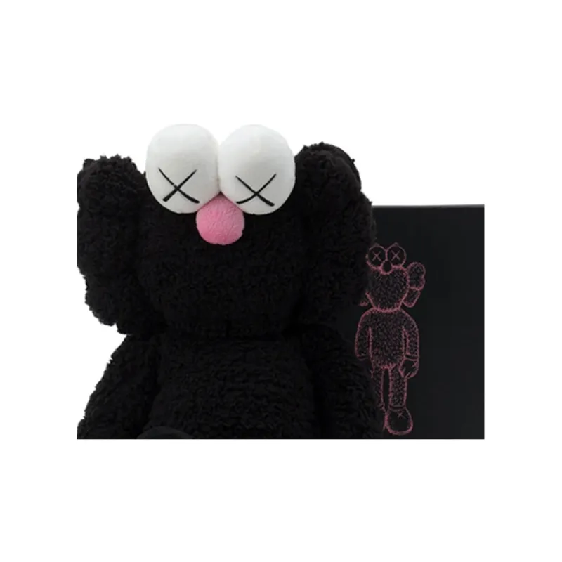 KAWS Bff Plush Black-1
