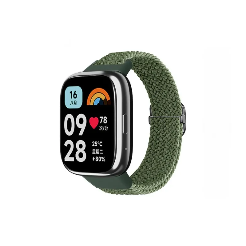 ZHENGGUANG Red Beige Compatibility Watch Band Fabric Material-9