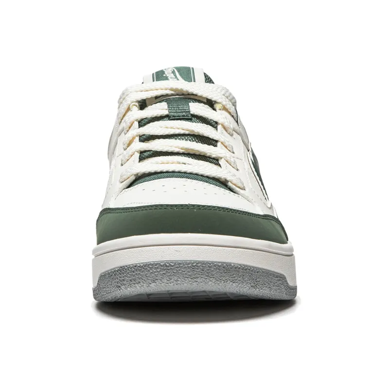 LiNing Tianji Slip Resistant, Abrasion Resistant, Lightweight, Breathable Skateboard Shoes Men's White Green-4