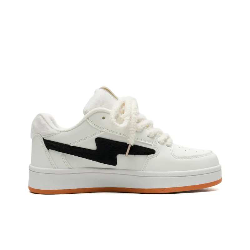 7 SEVFUN Low Top Skateboard Shoes Unisex Ecru-2