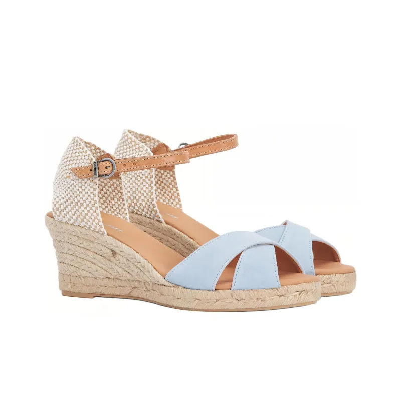BARBOUR Falmouth Strap Sandals Women's Blue-2