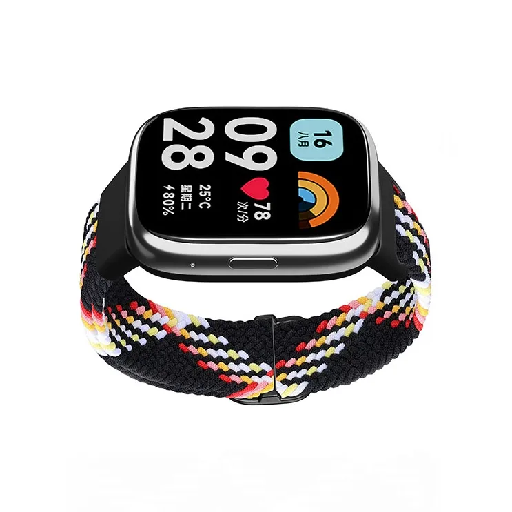ZHENGGUANG Red Beige Compatibility Watch Band Fabric Material-25