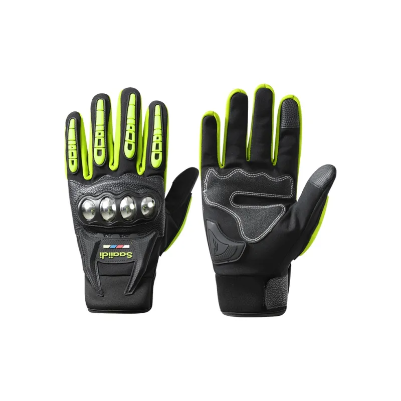 Shizhu Adjustable Wristband Sports Gloves Men's-6