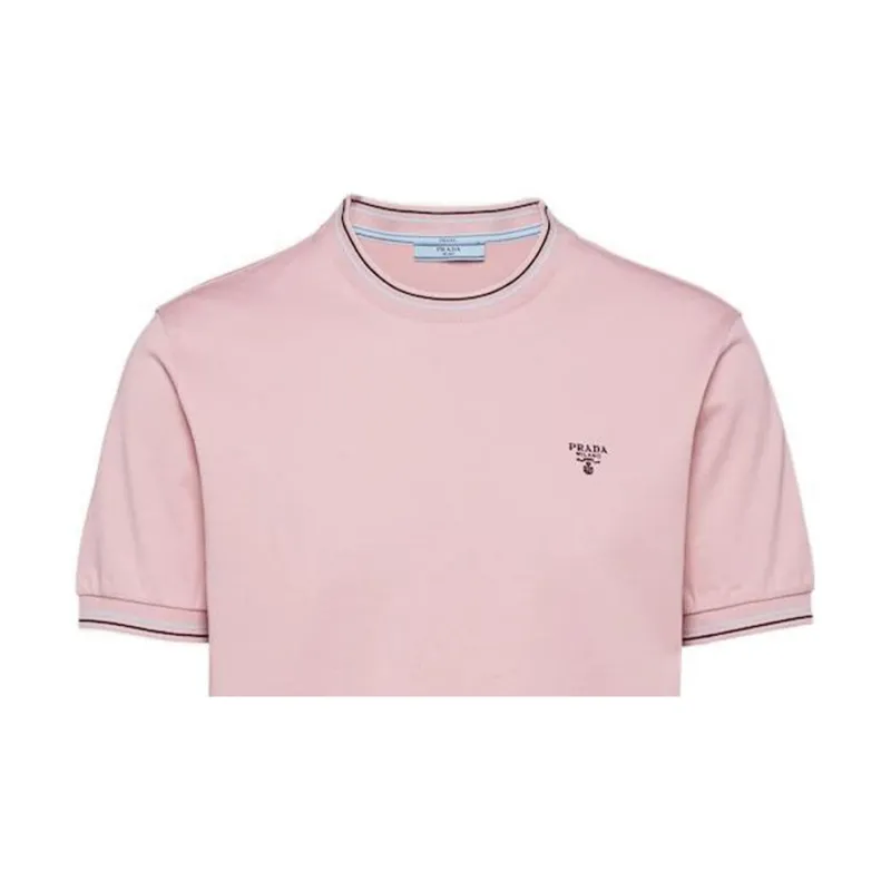 PRADA T Shirts Men Snow Pink-3