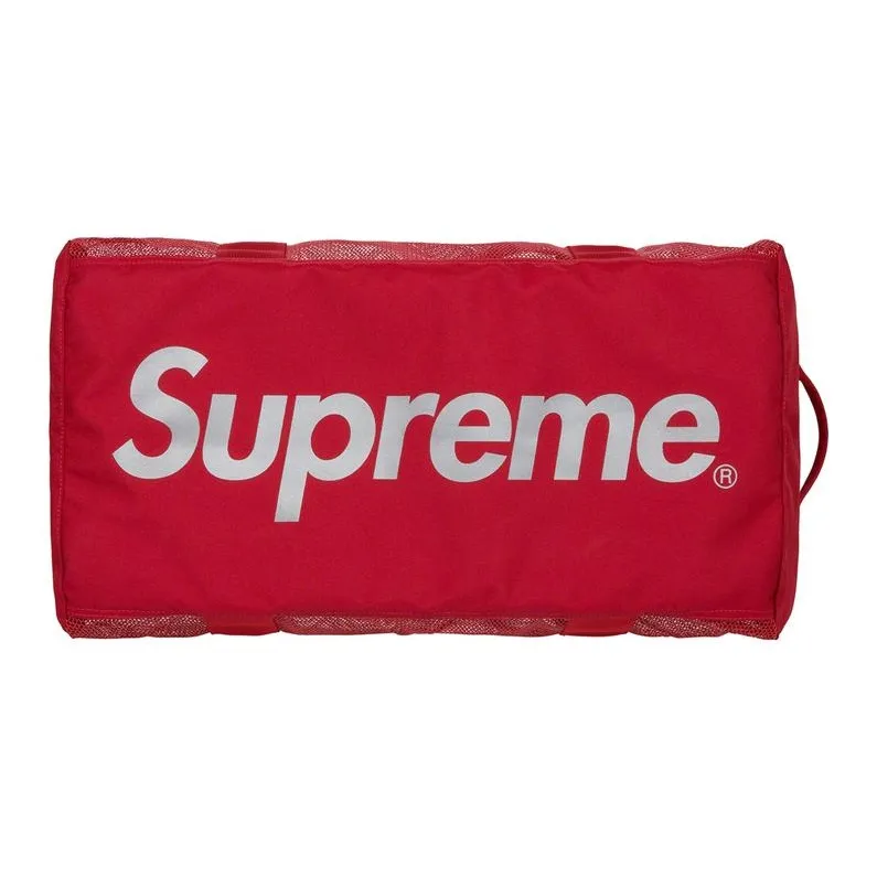 Supreme Spring/Summer 2020 Collection PVC Gym Bag Handbag Tubas Unisex Dark Red-2