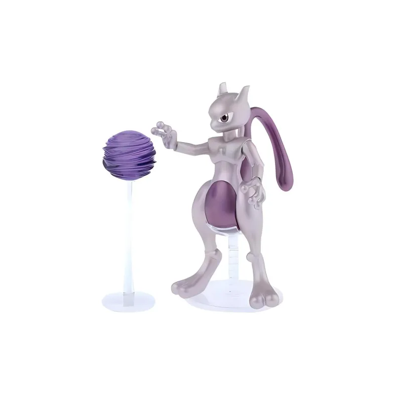 BANDAI Pokémon Mewtwo+Dreamy+Pikachu Model Kits Electroplated Color Edition-1