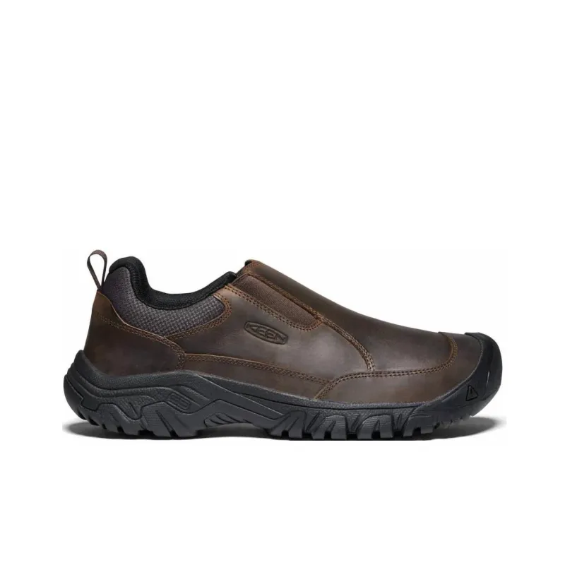 KEEN Targhee 3 Anti Slip Wear Resistant Low Top Trekking Shoes Men's Dark Brown-1