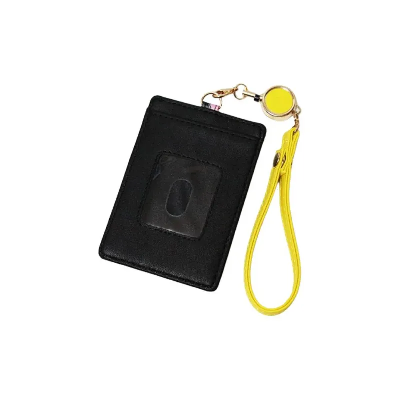 Sanrio PU Passport Wallet, Card Holder Regular Unisex Black & Multicolor-4