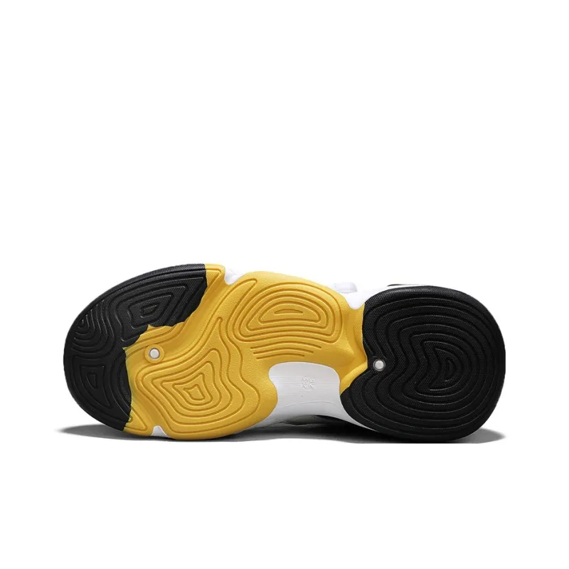 WARRIOR Basketball Shoes Men High Top White Black Yellow/White Light Blue Yellow/White Black Purple-6