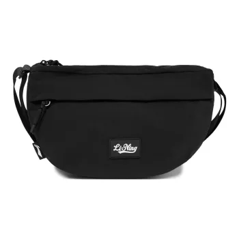 LiNing Fitness Series Polyamide Shoulder Bag, Crossbody Bag Unisex Black