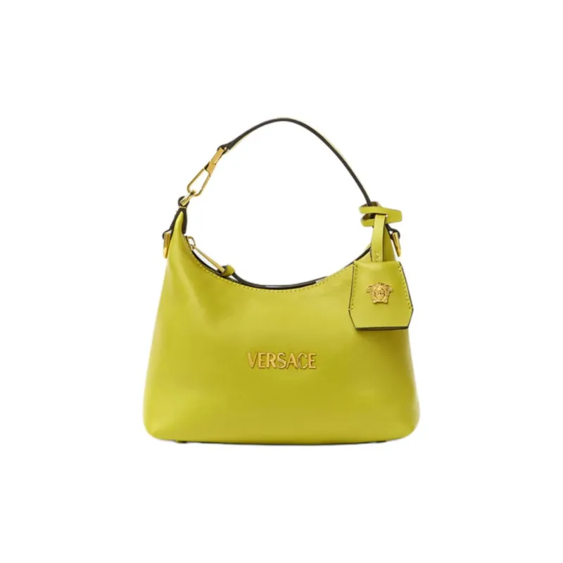 FANSIZHE Tag Lambskin Crescent Bag, Shoulder Bag, Crossbody Bag, Handbag Regular Women's Green-0
