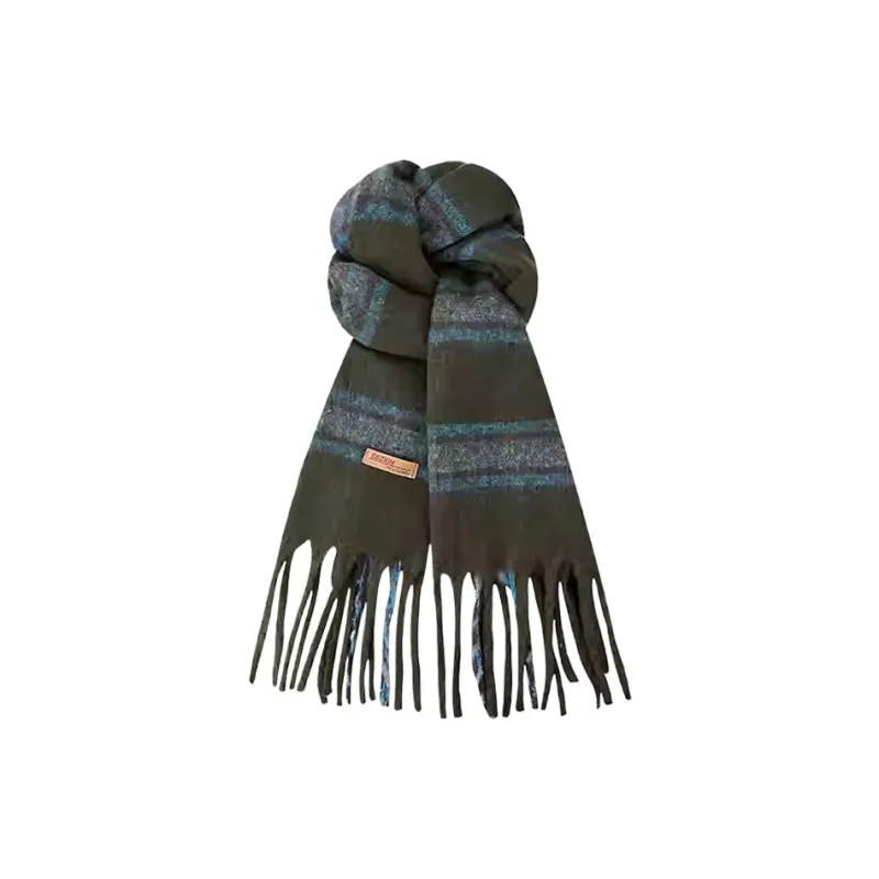 Yalu Polyester Knit Scarves Unisex Gift Box Set-3