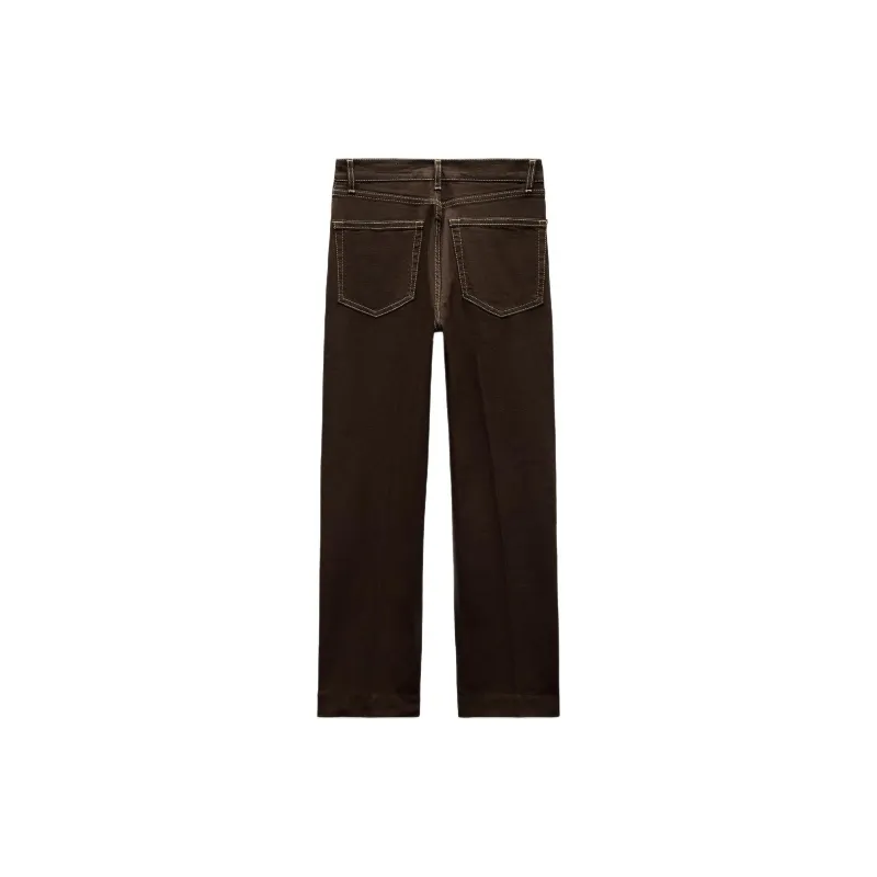 ZARA ZW Series Jeans Women's Brown-1