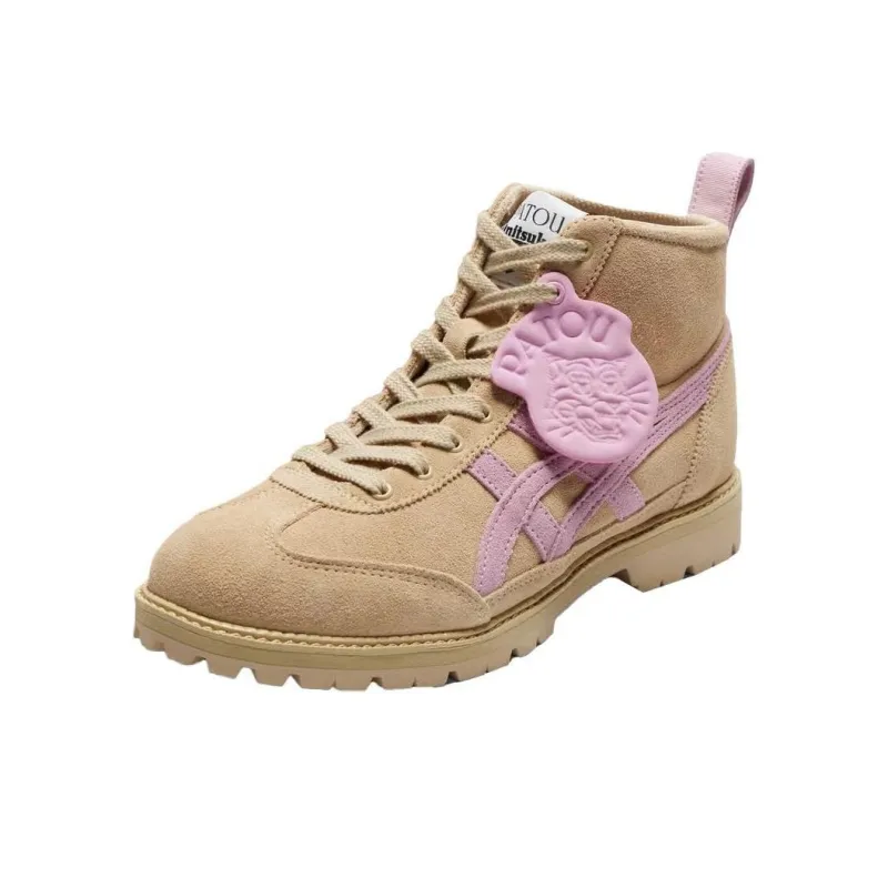 Patou x Onitsuka Tiger Ankle Boots Unisex Brown-2
