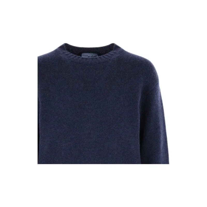 PRADA Crewneck Knitted Jumper-2