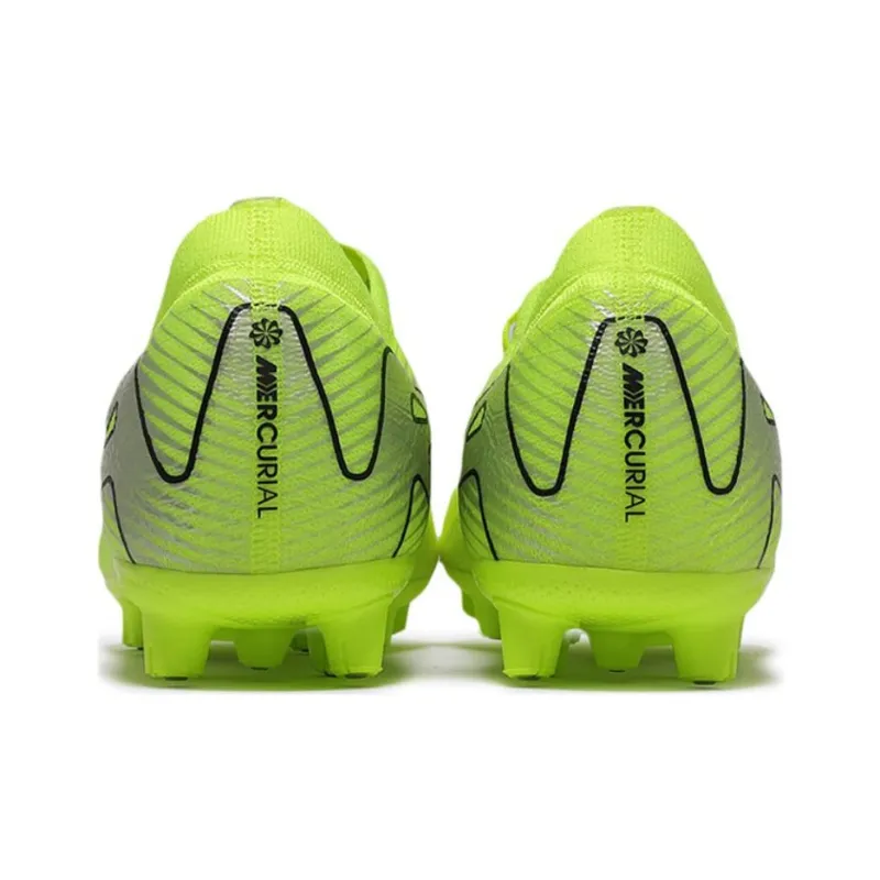 Nike Anti Slip Wear Resistant Soccer Shoes Unisex Yellow-3