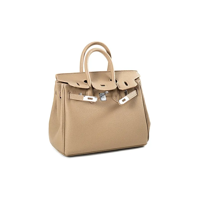 Vigno Synthetic Leather Handbag, One Shoulder, Crossbody Bag Regular Women's Elephant Gray-1