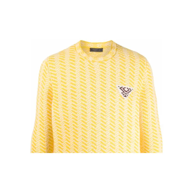 PRADA Sweaters Men Yellow-4