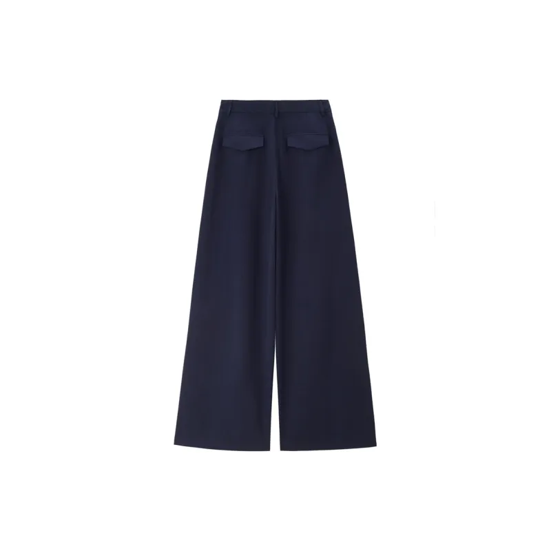 UNIQLO Casual Pants Women's Ocean Cyan-1