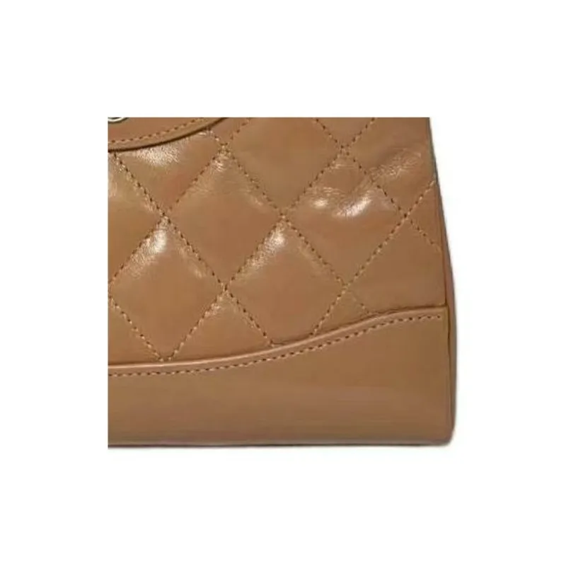 CHANEL Polished Lambskin Handbag, Shoulder Bag, Crossbody Bag Women's Brown-2
