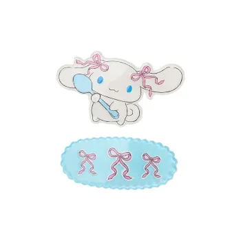 Sanrio Yugui Dog Acrylic Hair Clips Women's Blue