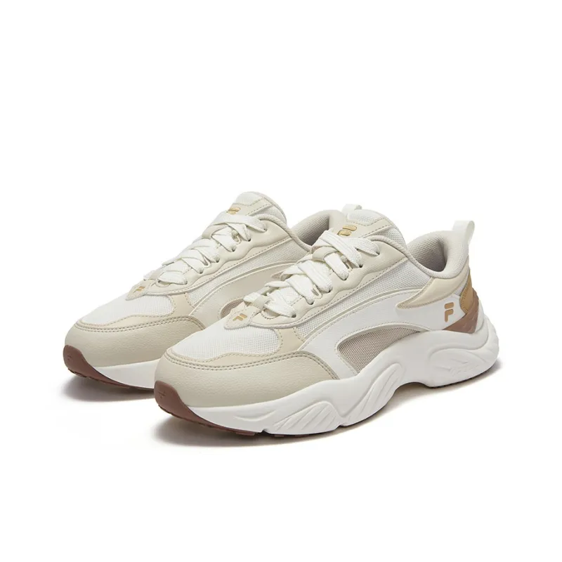 FILA FUSION Conch D Low Top Casual Shoes Men's White Brown-2