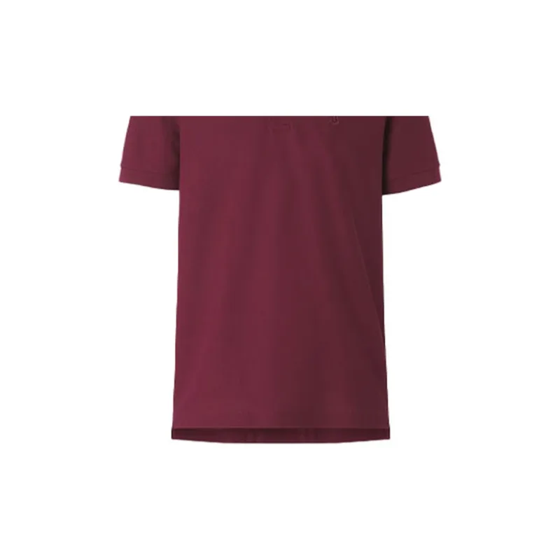 Burberry FW21 Polo Shirt Men's Burgundy-5
