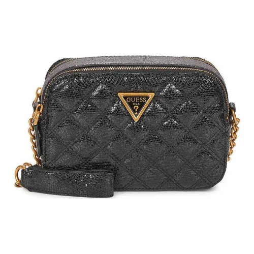 GUESS Synthetic Leather Crossbody Bag, Shoulder Bag Trumpets Women's Black