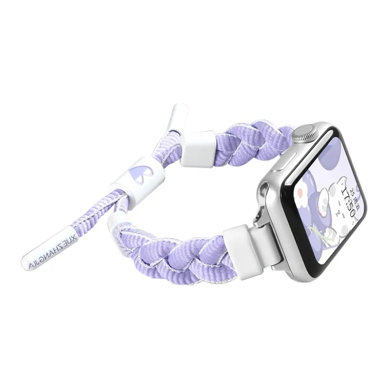 MSSM Watch Band Apple Compatibility Nylon Material-3