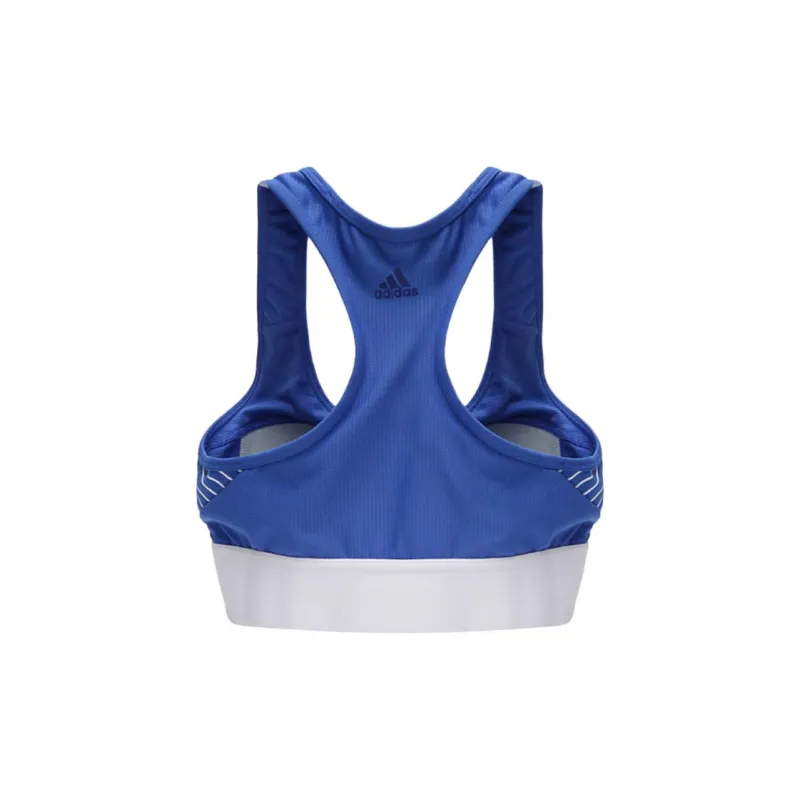 Adidas Logo Bra Sports Underwear Women's Blue-1