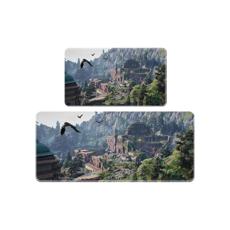 GULAN Multiple Images Available Extra Large Esports Thin Style G4 Precision Lock Edge Natural Rubber Sole Mouse Pads-9