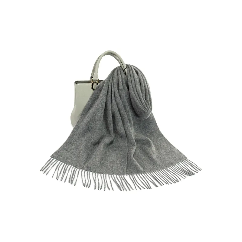 Shanghai Story Sheep Wool Knit Scarves Unisex-14