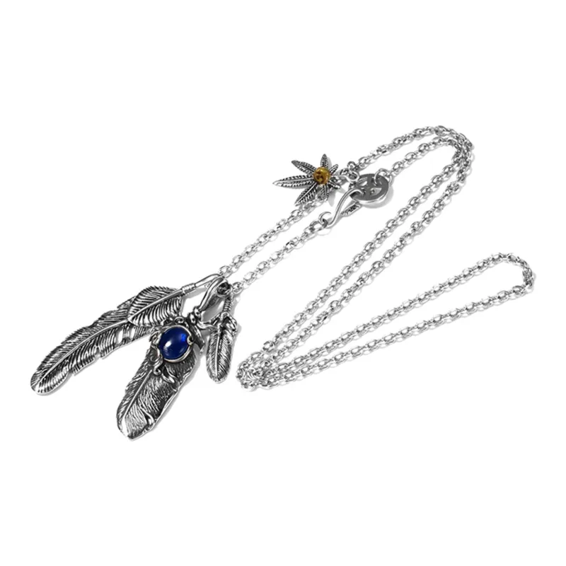DH7 Titanium Steel Necklaces Unisex-1