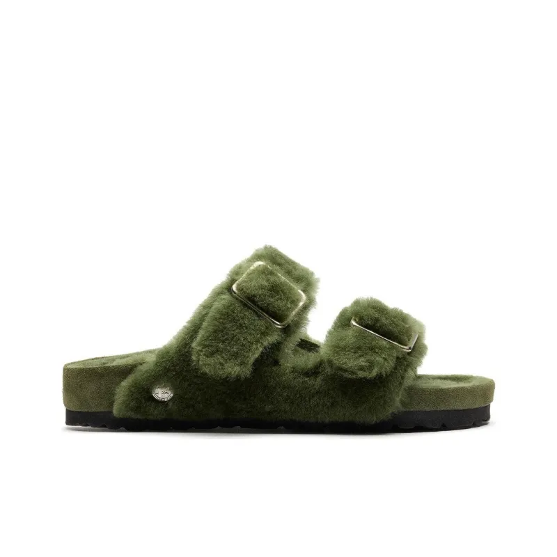 Birkenstock Arizona 1774 Shearling Slides Women's-1