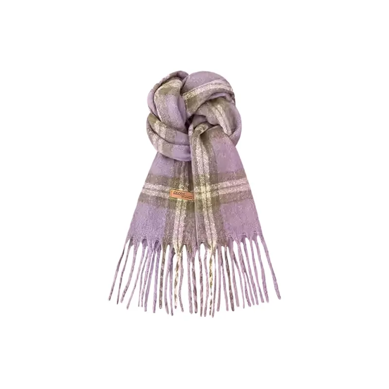 Yalu Polyester Knit Scarves Unisex Gift Box Set-6
