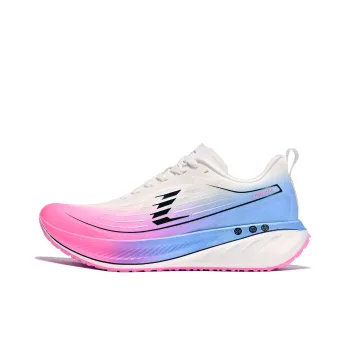 LEBUZHE Low Top Running Shoes Men's Blue White Mystic Purple