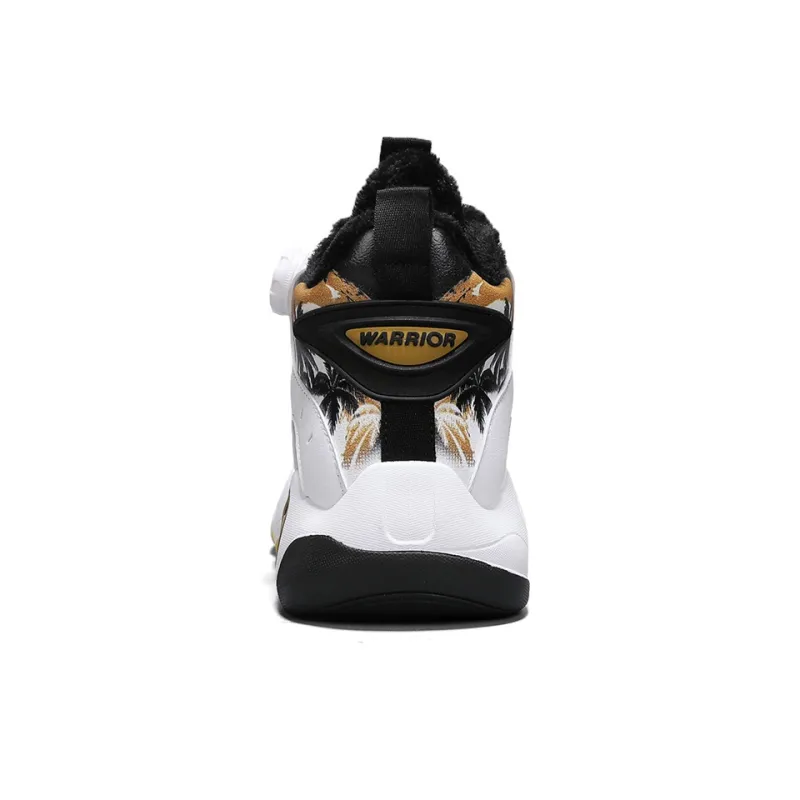 WARRIOR Basketball Shoes Men High Top White Black Yellow/White Light Blue Yellow/White Black Purple-5