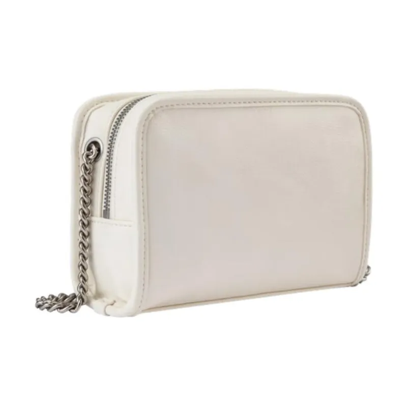 CALVIN KLEIN SS25 Synthetic Material Crossbody Bag Shoulder Bag Medium Size Women's Cow Ivory-2
