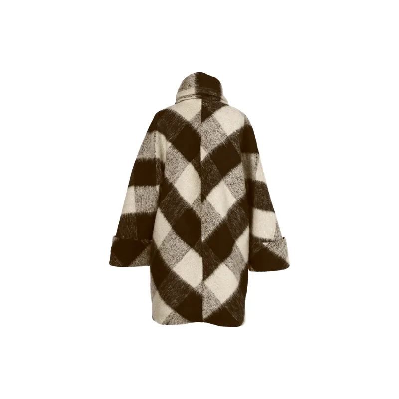 Duffy Fashion Coats Women's Coffee-1