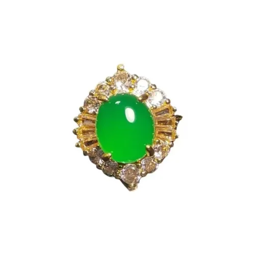 JUNWEN Chalcedony Rings Women's