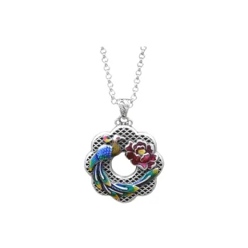 CUTE DAME S999 Sterling Silver Necklaces Women's Silver