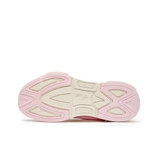 FILA KIDS Anti Slip Wear Resistant Low Top Kids' Running Shoes Pink Teenagers-1