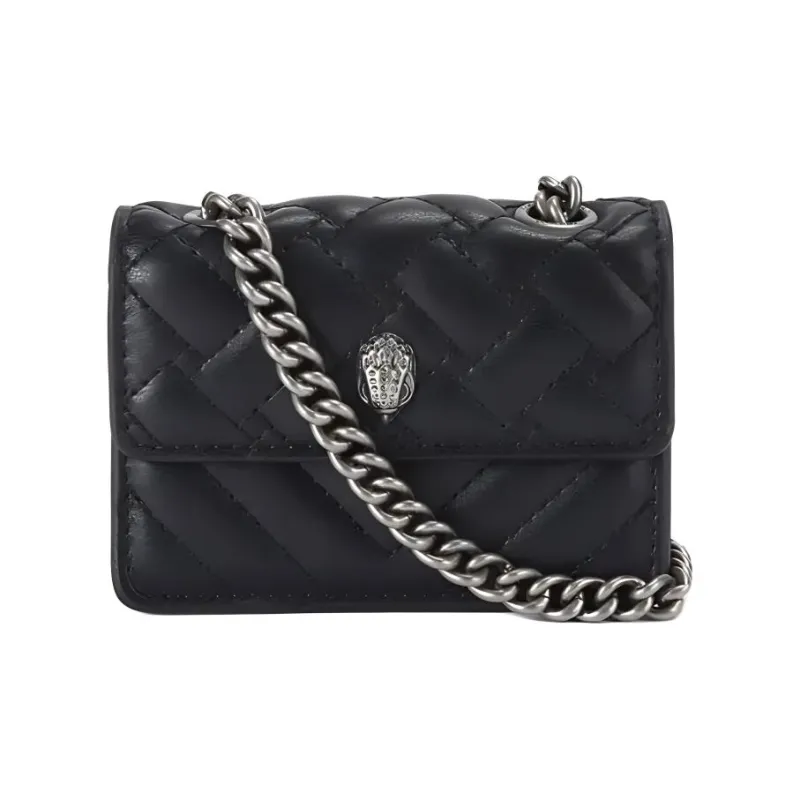 Kurt Geiger London Artificial Leather Shoulder Bag, Crossbody Bag Women's Black-0