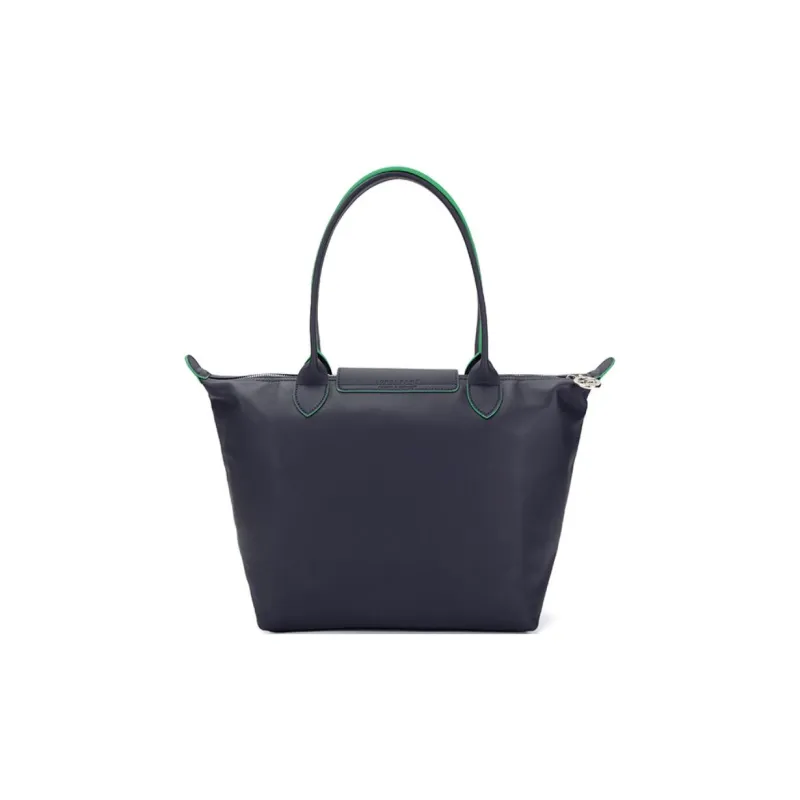 LONGCHAMP Le Pliage Xtra Cow Leather Tote Bag, Shopping Bag, Shoulder Bag, Handbag Medium Size Women's Marine Blue-3