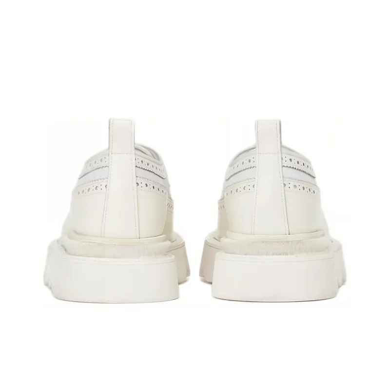 Hender Scheme Meadow Guernica Casual Shoes Men's White-4