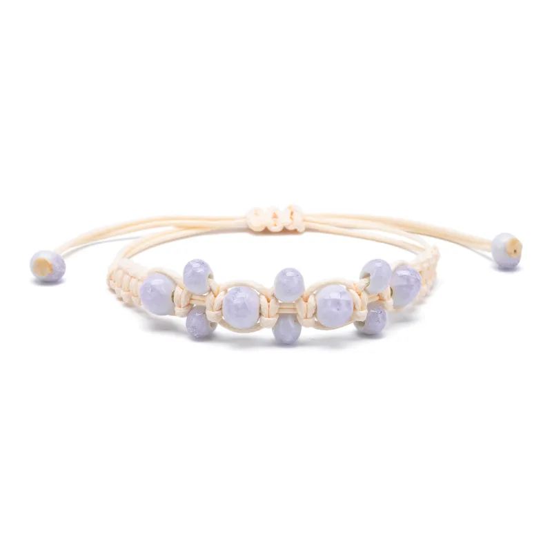 Listen To The Flowers Bloom Rope Bracelets Women's-0