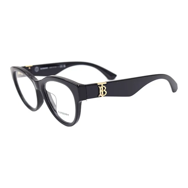 Burberry Cat Eye Eyeglass Frames Women's Black-2
